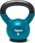 Kettlebell z powłoką winylową Tiguar 6 kg Morska fala (TI-KB0006)