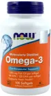Suplement diety Now Foods Omega-3 1000 mg 100 kapsułek (N1650)