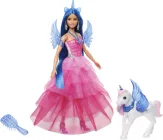 Lalka Dreamtopia Barbie Sapphire Skrzydlaty jednorożec (0194735183777)