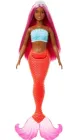 Lalka Barbie Dreamtopia Syrenka z różowymi włosami i koralowym ogonem (0194735183708)