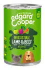 Mokra karma dla dorosłych psów Edgard & Cooper Lamb and Beef Wet food 400 g (5425039485355)