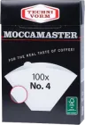 Filtry papierowe Moccamaster nr 4 100 szt (8712072850224)