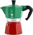 Kawiarka Bialetti Moka Express na 3 filiżanki 130 ml czerwono-zielona (8006363018951)