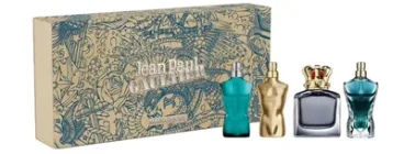 Zestaw męski Jean Paul Gaultier Woda toaletowa Le Male 7 ml + Woda toaletowa Scandal 7 ml + Perfumy Le Male 7 ml + Woda toaletowa Beau 7 ml (8435415092760)