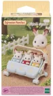 Zestaw Sylvanian Families Spacerówka dla trojaczków (SLV5533)