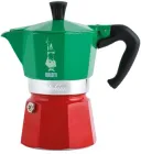 Kawiarka Bialetti Tricolour Mokina (5650) na 1 filiżankę 50 ml czerwono-zielona (8006363014212)