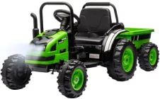 Traktorek z przyczepką Milly Mally Farmer Zielony (5901761129069)