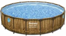 Basen Bestway Power Steel Swim Vista Series Pool Set 56977 5.49 × 1.22 m (6941607311530)
