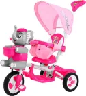 Rowerek trójkołowy dla dzieci SporTrike Słonik Różowy (5903864909593)