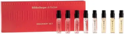Zestaw miniatur damskich Bibliotheque de Parfum Discovery Woda perfumowana I Am Free 2 ml + I Am Loved 2 ml + I Am Daring 2 ml + I Am Tender 2 ml + I Am Worthy 2 ml + I Am A Dreamer 2 ml + I Am Sensual 2 ml + I Am A Winner 2 ml (4820271430728)
