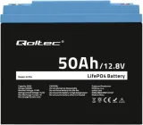 Akumulator Qoltec LiFePO4 Litowo-Żelazowo-Fosforanowy 12.8V 50Ah 640Wh BMS 53704 (5901878537047)