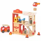 Drewniany garaż Viga Remiza Straży Pożarnej 14 elementów (6971608448010)