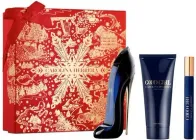 Zestaw damski Carolina Herrera Good Girl Woda perfumowana 80 ml + Balsam do ciała 100 ml + Miniaturka Woda perfumowana 10 ml (8411061122310)