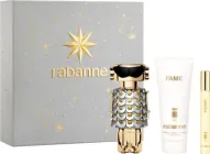Zestaw damski Paco Rabanne Fame Woda perfumowana 80 ml + Miniaturka Woda perfumowana 10 ml + Balsam do ciała 100 ml (3349668656226)