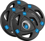 Zestaw talerzy olimpijskich Rebel Active gumowane 4 x 2.5 kg (5901890100335)