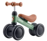 Rower biegowy RICOKIDS trójkołowy Brązowo-zielony (5903890629687)