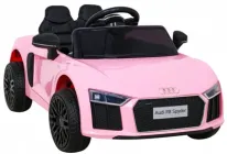 Samochód elektryczny dla dzieci Audi R8 na akumulator + Pilot + EVA + Wolny Start + MP3 LED Różowy (PA.HL1818.ROZ) (5903864914771)