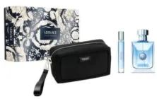 Zestaw dla mężczyzn Versace Pour Homme Woda toaletowa 100 ml + Miniaturka Woda toaletowa 10 ml + Kosmetyczka (8011003902996)