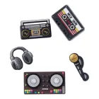 Przypinki do butów Jibbitz Mic Drop 5 Pack