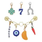 Przypinki do butów Jibbitz Adjustable Charm Chain Lucky