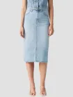 Spódnica damska jeansowa Hr Back Slit Skirt