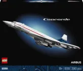 Zestaw klocków LEGO Icons Concorde 2083 elementy (10318)