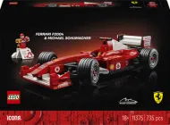 Zestaw klocków LEGO Icons Ferrari F2004 i Michael Schumacher 735 elementów (11375)