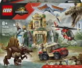 Zestaw klocków LEGO Jurassic World Powietrzna misja z kecalkoatlem i spinozaurem 984 elementy (76976)