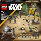 Zestaw klocków LEGO Star Wars Zestaw bitewny żołnierze-klony z 327 korpusu galaktycznego 258 elementów (75431)