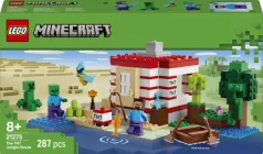 Zestaw klocków LEGO Minecraft Dom TNT w dżungli 287 elementów (21275)