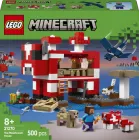 Zestaw klocków LEGO Minecraft Dom grzybowej krowy 500 elementów (21270)