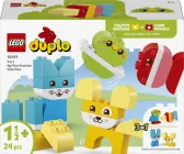 Zestaw klocków LEGO DUPLO My First Kreatywne zwierzaki 3 w 1 24 elementy (10477)