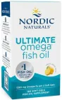 Olej rybny Nordic Naturals Ultimate Omega 1280 mg 180 kapsułek miękkich (768990891083)