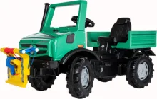 Samochód na pedały Rolly Toys RollyUnimog Forst Mercedes-Benz Wyciągarka - Ciężarówka (4006485038244)
