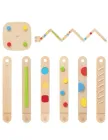 Drewniana równoważnia modułowa Viga Toys Ścieżka Sensoryczna (6971608447921)