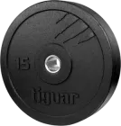 Talerz Tiguar V2 Bumper 15 kg Czarny (TI-WB01500V2)