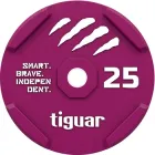 Talerz Tiguar Bumper gumowy 25 kg Różowy (TI-WBR02500)