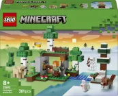 Zestaw klocków LEGO Minecraft Przetrwanie pierwszej nocy 301 element (21593)