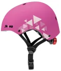 Kask ochronny dziecięcy AS Shoko Choose Your Way z lampką LED Ocean Różowy (5004-50535) (5203068505356)