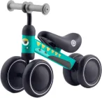 Rowerek biegowy trojkolowy dla dzieci RICOKIDS RK-606 Czarno-turkusowy (5903890632502)