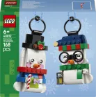 Zestaw klocków LEGO Ozdoby z bałwankami 168 elementów (40812)