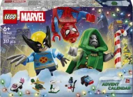 Zestaw klocków LEGO Super Heroes Kalendarz adwentowy na 2026 rok 317 elementów (76340)