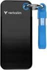 Dysk SSD Verbatim Pocket SSD 256GB USB-C 3.2 Gen 2 Type-C Black-Blue (23942324164)
