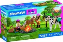 Klocki Playmobil I Love Horses: Wycieczka konna z ogniskiem 42 elementy 72132 (4008789721327)