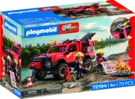 Klocki Playmobil City Action: Pickup strażacki 79 elementów 72194 (4008789721945)
