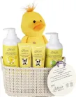 Zestaw Elifexir Baby Care Szampon-żel 500 ml + Mleczko do ciała 400 ml + Krem pod pieluszkę 75 ml + Krem do twarzy 50 ml + Maskotka + Koszyk (8429449082248)