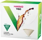 Zestaw filtrów papierowych Hario V60-02 brązowyh 100 szt (4977642723818)